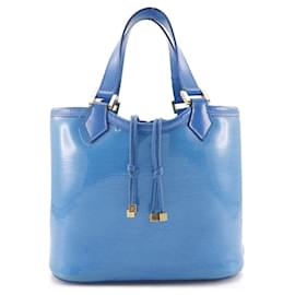 Louis Vuitton-Louis Vuitton Mini Lagoon Bay Leather Handbag M92472 in fair condition-Other