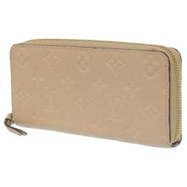 Louis Vuitton-Louis Vuitton Portefeuille Clemence Leather Long Wallet M60173 in good condition-Other