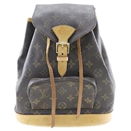 Louis Vuitton-Louis Vuitton Montsouris MM Canvas Backpack M51136 in fair condition-Other
