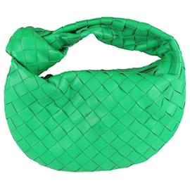 Bottega Veneta-Green mini Jodie bag-Green