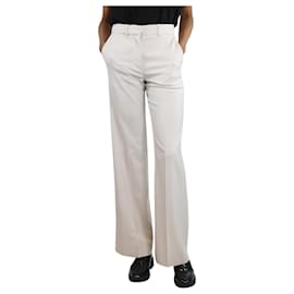 Joseph-Beige tailored wool trousers - size UK 6-Other