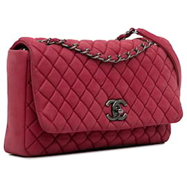 Chanel-Chanel Rojo Mediano Nueva Solapa De Burbuja-Roja