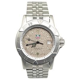 Tag Heuer-Tag Heuer Silver Quartz Stainless Steel Professional Watch-Silvery
