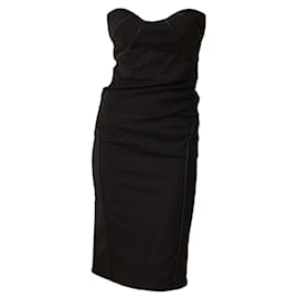 Dsquared2-Vestidos-Preto