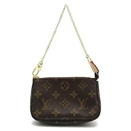 Louis Vuitton-Louis Vuitton Mini Pochette Accessoires Canvas Vanity Bag M58009 in good condition-Other