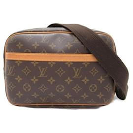 Louis Vuitton-Louis Vuitton Reporter PM Canvas Crossbody Bag M45254 in good condition-Other