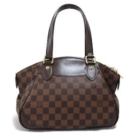 Louis Vuitton-Louis Vuitton Verona PM Canvas Handbag N41117 in good condition-Other