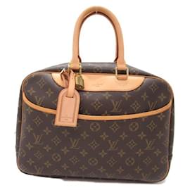 Louis Vuitton-Louis Vuitton Trouville Canvas Handbag M42228 in excellent condition-Other