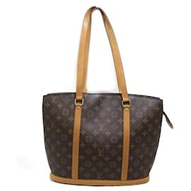 Louis Vuitton-Louis Vuitton Babylone Tote Bag Canvas Tote Bag M51102 in good condition-Other