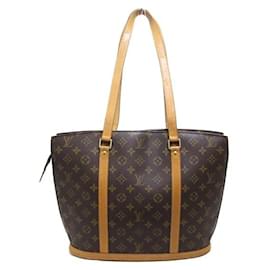Louis Vuitton-Louis Vuitton Babylone Tote Bag Canvas Tote Bag M51102 in good condition-Other
