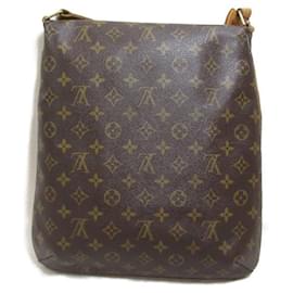 Louis Vuitton-Louis Vuitton Bolso de hombro de lona Musette M51256 en buen estado-Otro