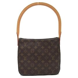 Louis Vuitton-Louis Vuitton Looping MM Canvas Shoulder Bag M51146 in excellent condition-Other