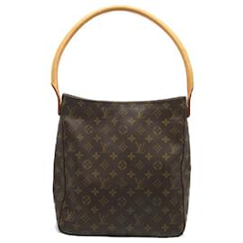 Louis Vuitton-Louis Vuitton Looping GM Canvas Shoulder Bag M51145 in excellent condition-Other