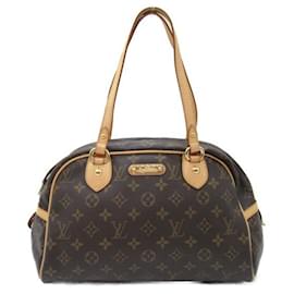 Louis Vuitton-Louis Vuitton Montorgueil PM Canvas Shoulder Bag M95565 in good condition-Other