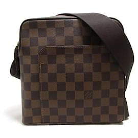 Louis Vuitton-Louis Vuitton Olav PM Canvas Shoulder Bag N41442 in good condition-Other