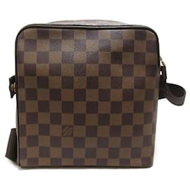 Louis Vuitton-Louis Vuitton Olav PM Canvas Shoulder Bag N41442 in good condition-Other