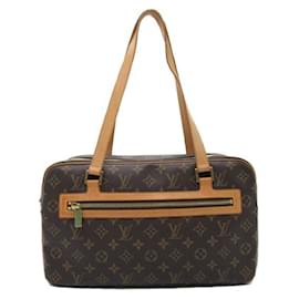 Louis Vuitton-Louis Vuitton Cite GM Canvas Shoulder Bag M51181 in good condition-Other