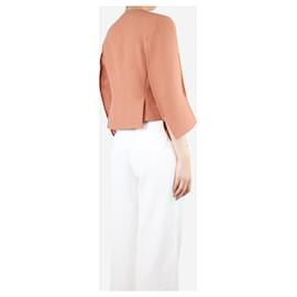 Marni-Kurze Jacke in Altrosa - Größe UK 8-Pink