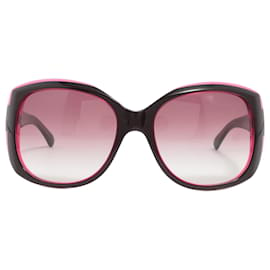 Chanel-Black Coco Mark sunglasses-Black