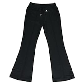 Courreges-Pants, leggings-Black