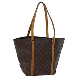 Louis Vuitton-LOUIS VUITTON Monogram Sac Shopping Tote Bag M51108 Auth LV 70102-Monogramme