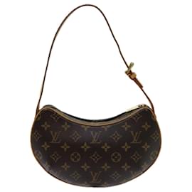Louis Vuitton-LOUIS VUITTON Monogram Pochette Croissant Shoulder Bag M51510 LV Auth yk11546A-Monogram