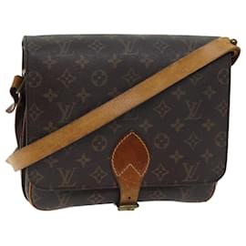 Louis Vuitton-LOUIS VUITTON Monogram Cartouchiere GM Shoulder Bag Vintage M51252 Auth bs13169-Monogram