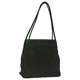 Prada-PRADA Shoulder Bag Nylon Khaki Auth bs13401-Khaki