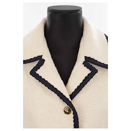 Gucci-Wool coat-White