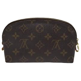 Louis Vuitton-LOUIS VUITTON Monogram Pochette Cosmetic PM Cosmetic Pouch M47515 Autenticação de LV 70491-Monograma