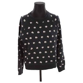 Moschino Suéter de algodón Negro