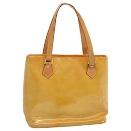 Louis Vuitton-Borsa a mano LOUIS VUITTON Monogram Vernis Houston Beige M91004 LV Aut 70530-Beige