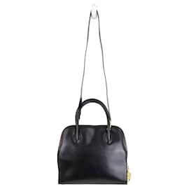 Salvatore Ferragamo-Bolsa de couro-Preto