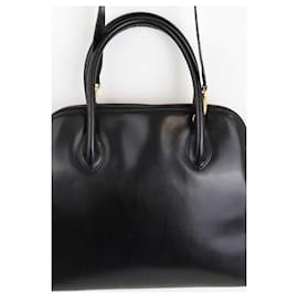 Salvatore Ferragamo-Borsetta in pelle-Nero