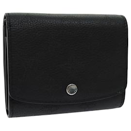 Louis Vuitton-LOUIS VUITTON Mahina Portefeuille Iris Kompakte Geldbörse Noir M62540 LV Auth 70838EIN-Schwarz