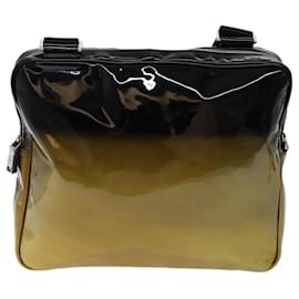Prada-PRADA Shoulder Bag Patent leather Black Auth mr104-Black