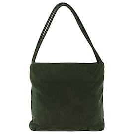 Prada-PRADA Shoulder Bag Nylon Khaki Auth bs13407-Khaki