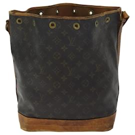 Louis Vuitton-LOUIS VUITTON Monogram Noe Shoulder Bag M42224 LV Auth 69577-Monogram