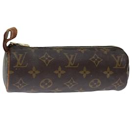 Louis Vuitton-LOUIS VUITTON Trousse con monogramma Rondo Pouch M47630 LV Aut 70497-Monogramma