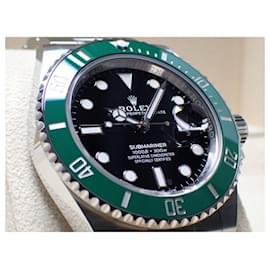 Rolex-ROLEX Submariner date green bezel 126610LV '23 purchased Mens-Silvery