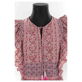 Roseanna-Silk dress-Pink
