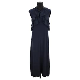 Marni-vestido azul-Azul