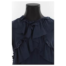 Marni-vestido azul-Azul