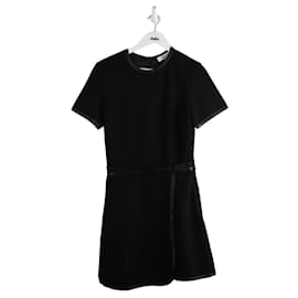 Carven-Robe en laine-Noir