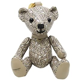 Burberry-Amuleto de Urso Burberry Thomas-Bege