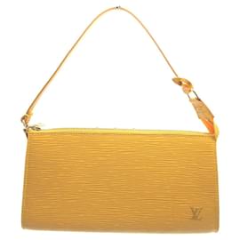 Louis Vuitton-Accesorios de Louis Vuitton Pochette-Amarillo