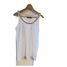 DOLCE & GABBANA Tops T.IT 46 Algodón Blanco