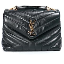 Saint Laurent-Bolsas SAINT LAURENT T.  Couro-Preto