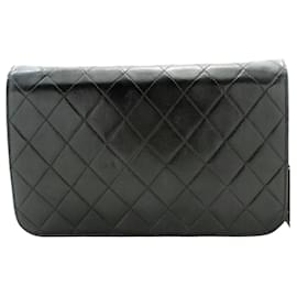 Chanel-Borsa con patta Chanel-Nero