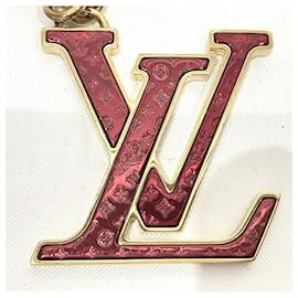 Louis Vuitton-Llavero de metal Louis Vuitton Porte Cle M00547 en buen estado-Otro